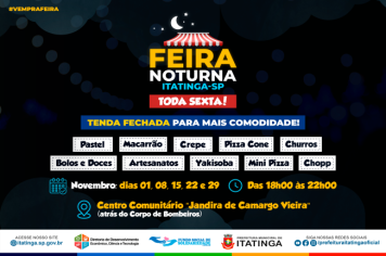 Feira Noturna de Itatinga