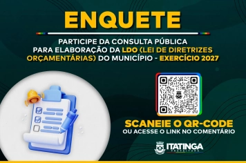 Consulta Pública – Elaboração da LDO 2027