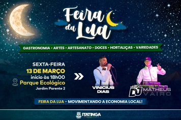 Feira da Lua – 13 de março