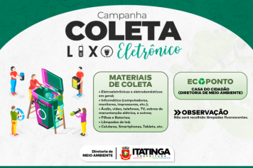Campanha de Coleta de Lixo Eletrônico