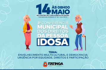 3ª Conferência Municipal dos Direitos da Pessoa Idosa