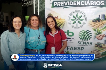 Evento debate benefícios previdenciários ao trabalhador do campo