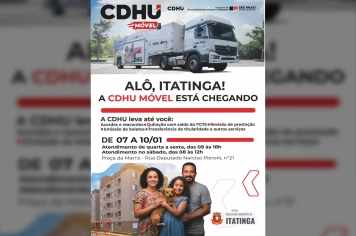 CDHU Móvel chega ao município