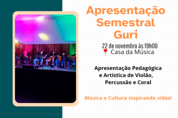 Apresentação Semestral Guri
