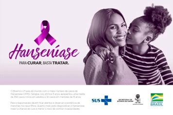 Hanseníase tem cura. Para curar, basta tratar