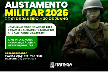 Alistamento Militar Obrigatório 2026
