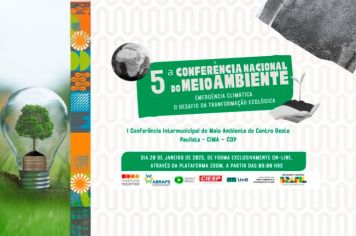 ITATINGA PARTICIPARÁ DA 1ª CONFERÊNCIA INTERMUNICIPAL DO MEIO AMBIENTE DO CENTRO-OESTE PAULISTA