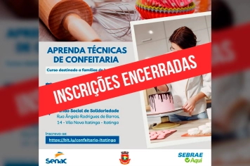 Inscrições Encerradas