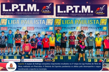 4ª Etapa da Liga Paulista de Tênis de Mesa