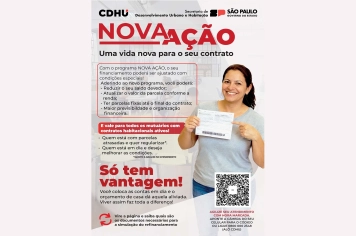 CDHU LANÇA PROGRAMA “NOVA AÇÃO” E TRAZ NOVAS OPORTUNIDADES PARA FAMÍLIAS DE ITATINGA