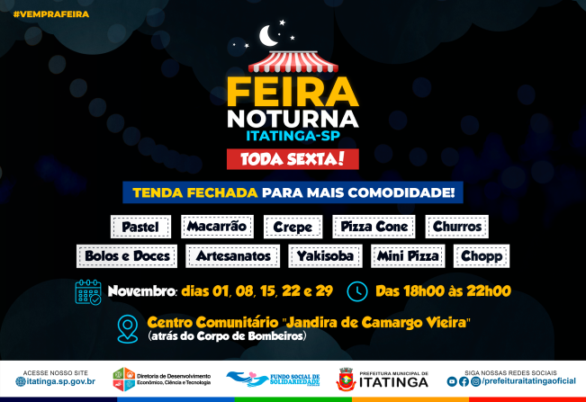 Feira Noturna de Itatinga