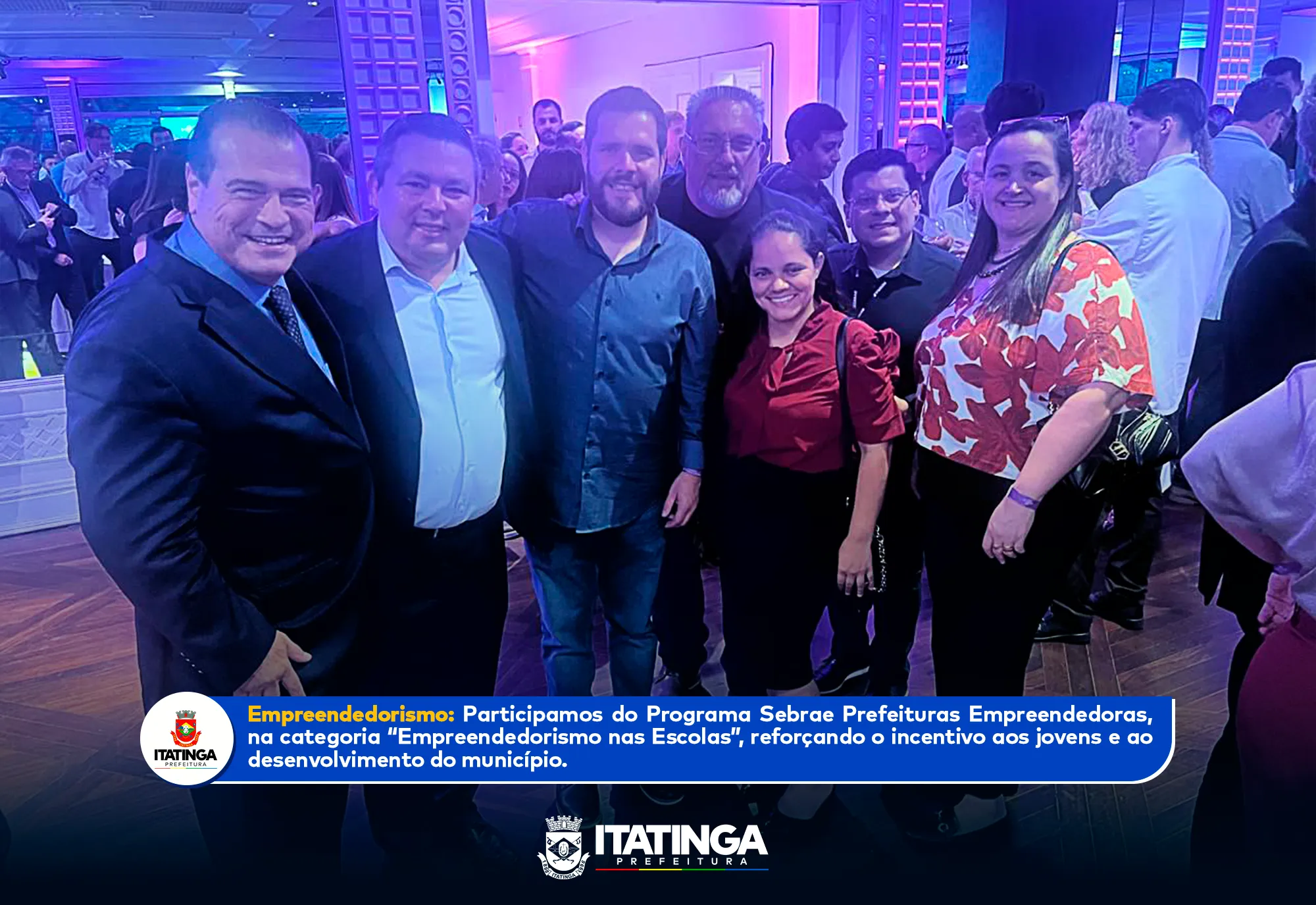 Participação no Programa Sebrae Prefeituras Empreendedoras