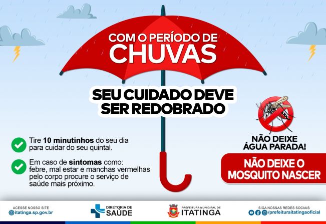 O COMBATE À DENGUE NÃO PODE PARAR!