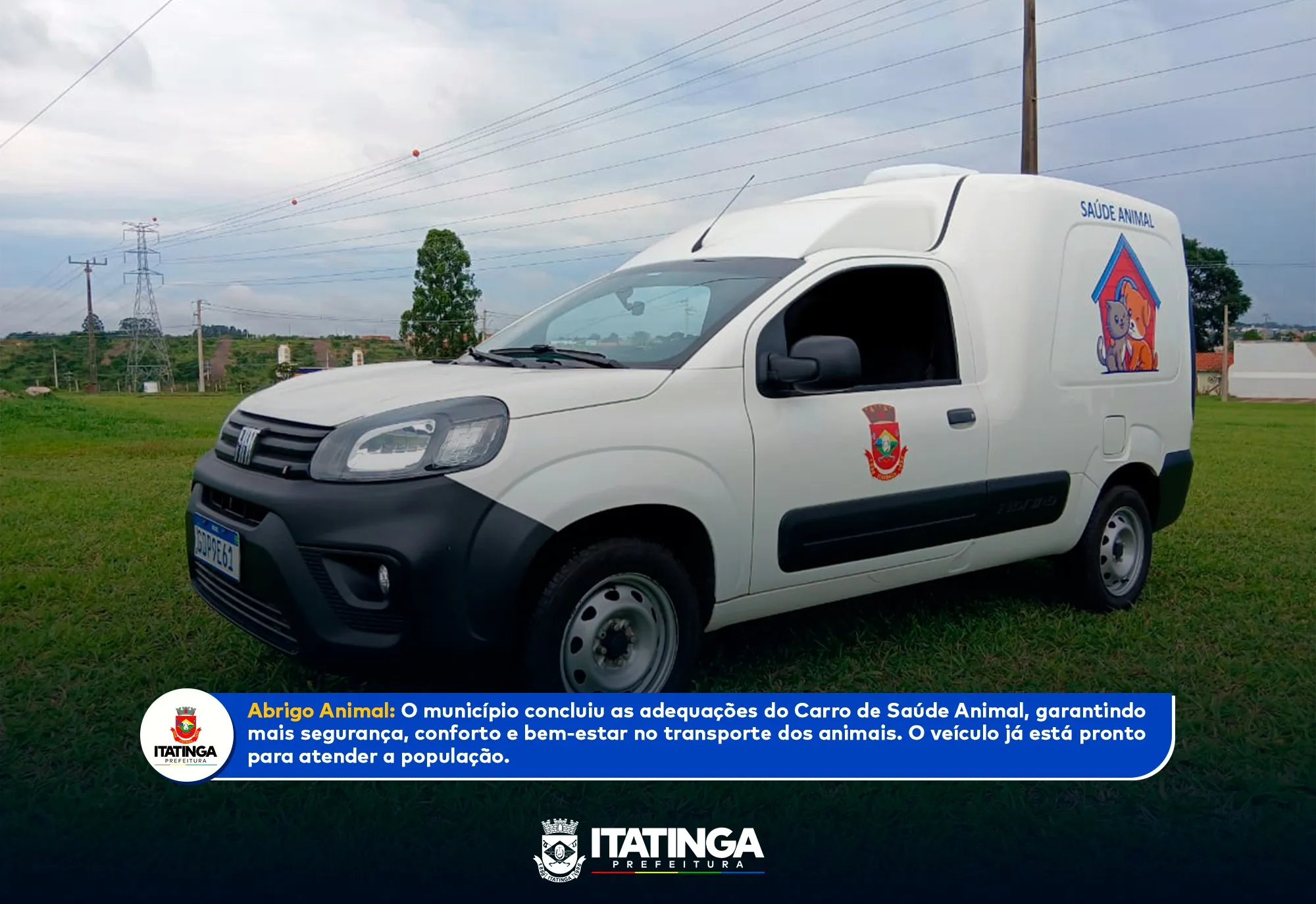 Carro de Saúde Animal – Veículo Finalizado