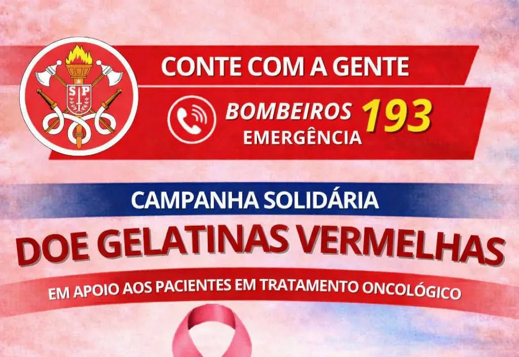 Campanha “Doe Gelatinas Vermelhas”