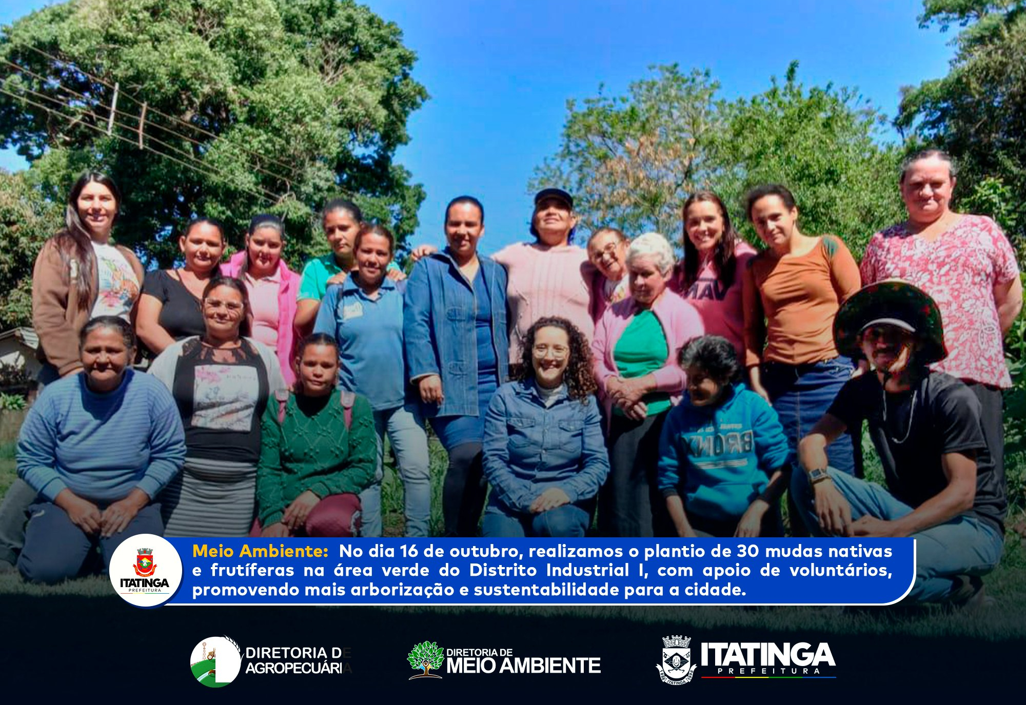 Integração entre as Hortas Comunitárias de Itatinga e do Distrito do Lobo